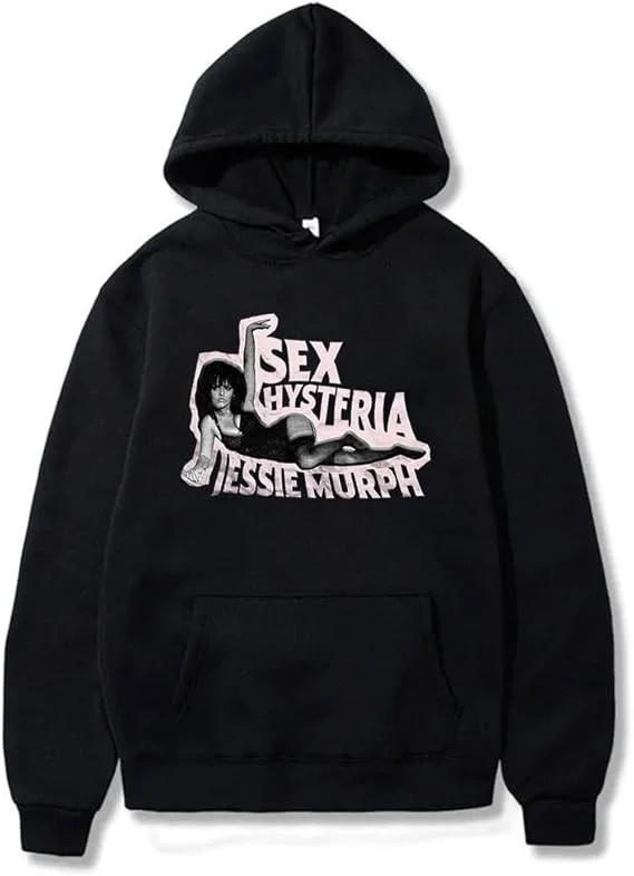Jessie Murph Cutout Hoodies Worldwide Hysteria 2025 Tour Merch Women Men Long Sleeve Sweatshirts