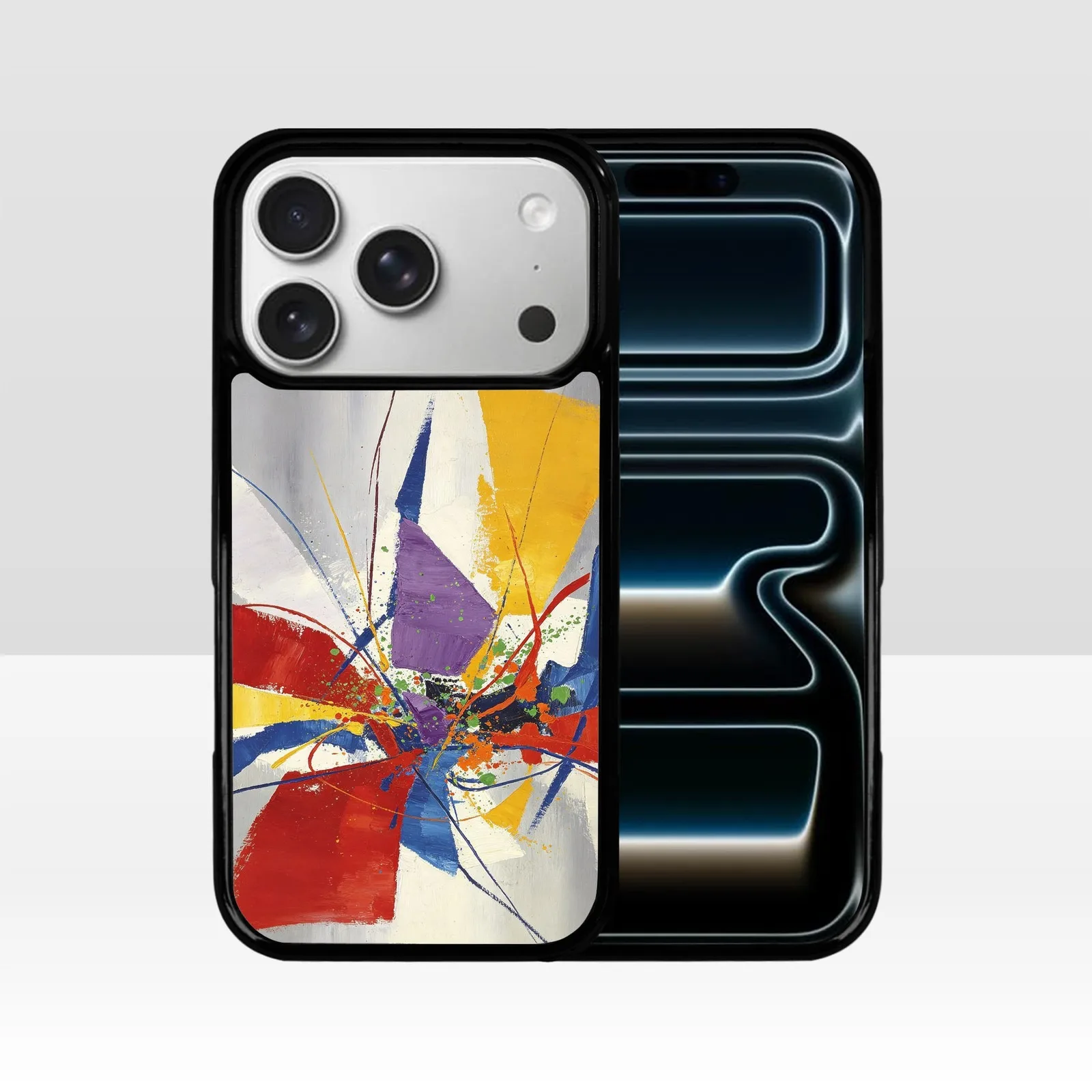 Capa de Telefone Personalizada e Personalizável, Totalmente Envolvente, à Prova de Choque em TPU+PC para iPhone 15 16 17