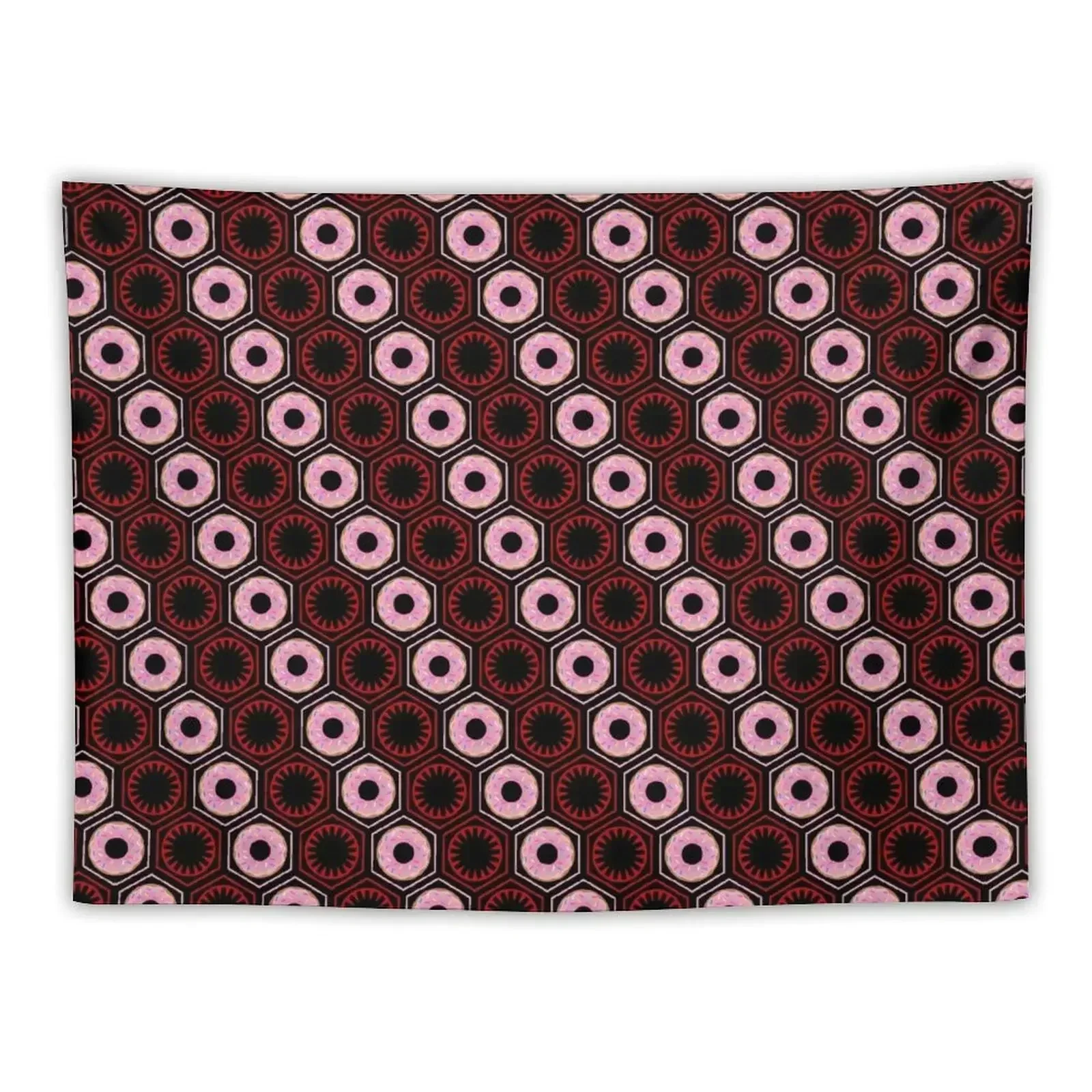 Donuts And Order (black) Tapestry For Bedroom Wall Decorations Room Design Decoration Bedroom Tapestry