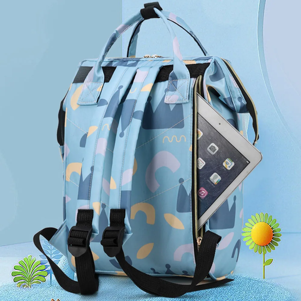 Bolso de mamá personalizado con cualquier nombre, multifuncional y a la moda, bolsa de mamá portátil, mochila para cochecito