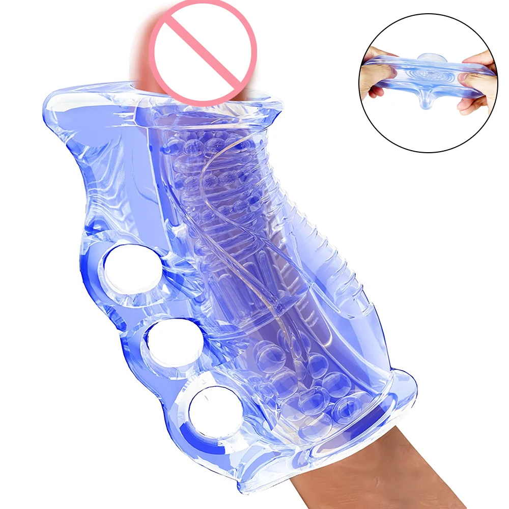 남성 자위기구 포켓 음부, 항문 질 자위, 구강 핸드잡 귀두, 페니스 트레이너 마사지기, 오픈 엔드 섹스 토이, 성인 용품