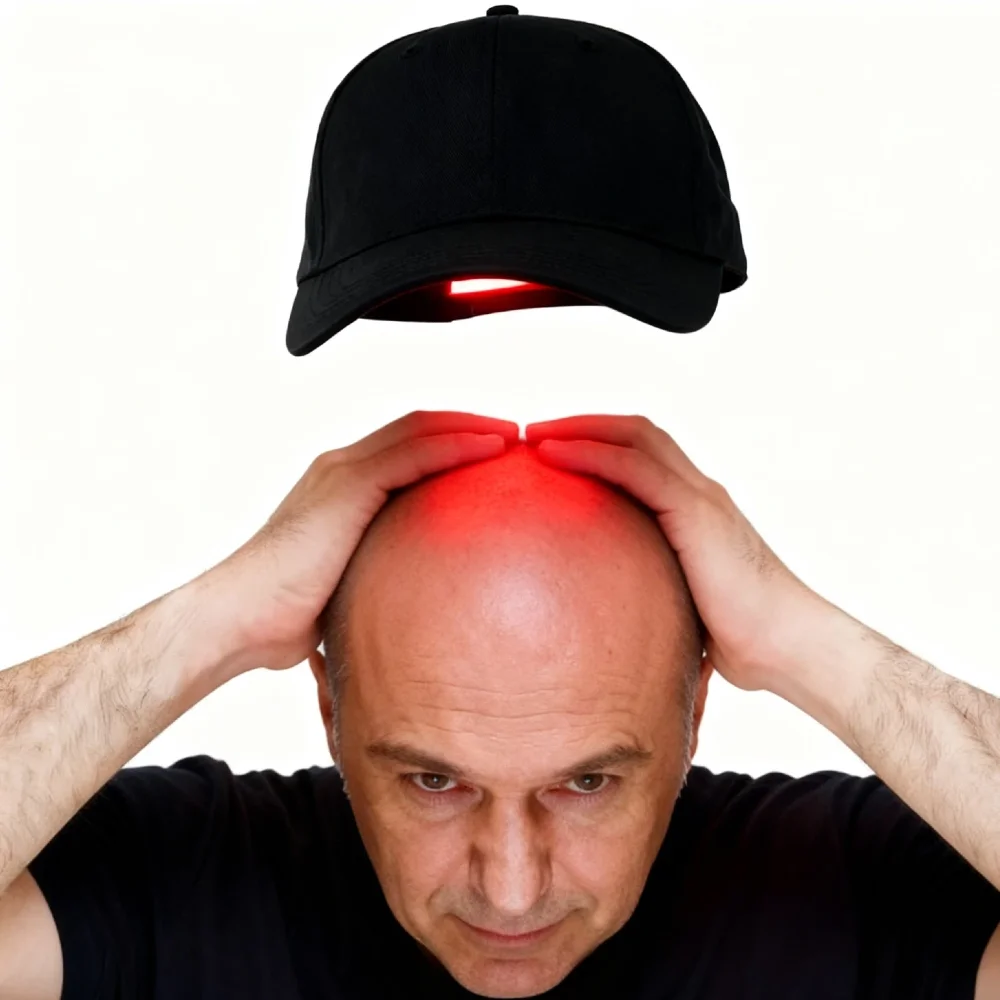 

Wireless Laser Hair Growth Cap 96 Diodes 650nm 4 Levels Anti Hair Loss Infrared Light Therapy For Scalp Relaxation
