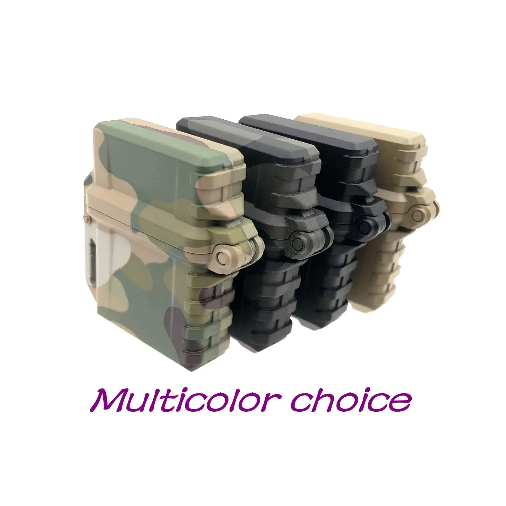 Tactical Lighter Shell Storage Case Lighter Container Organizer Holder for Zippo Inner Tank Outdoor Camping Survival Tool