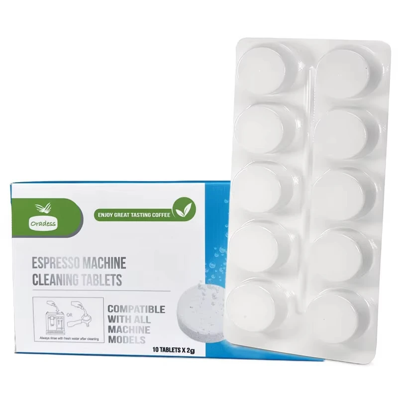 Machine Cleaning Tablets Effervescent Descalers for Coffee Machine Solid Cleaner Tablets and Steam Ovens Removes Mineral Buildup