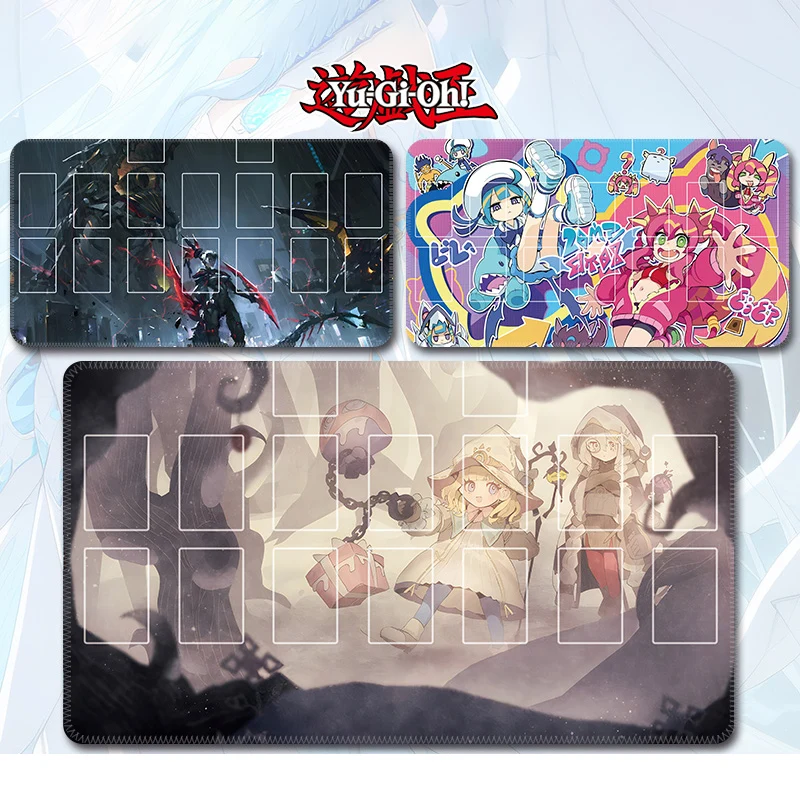 

Ю-Ги-О! YGO Evil Twin White Forest Sky Striker Ace Аниме Игра Боевая карта Резиновый коврик для карт Коврик для мыши Коврик для клавиатуры 600*350*2 мм