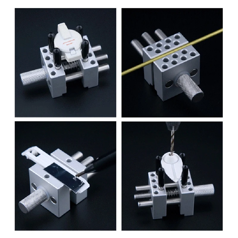 Metalen Bankschroef Armatuur Multifunctionele Klem Model Maken Vaste Jig DIY Ambachten Remodellering Bankschroef Werkbank Met Vastklemmen