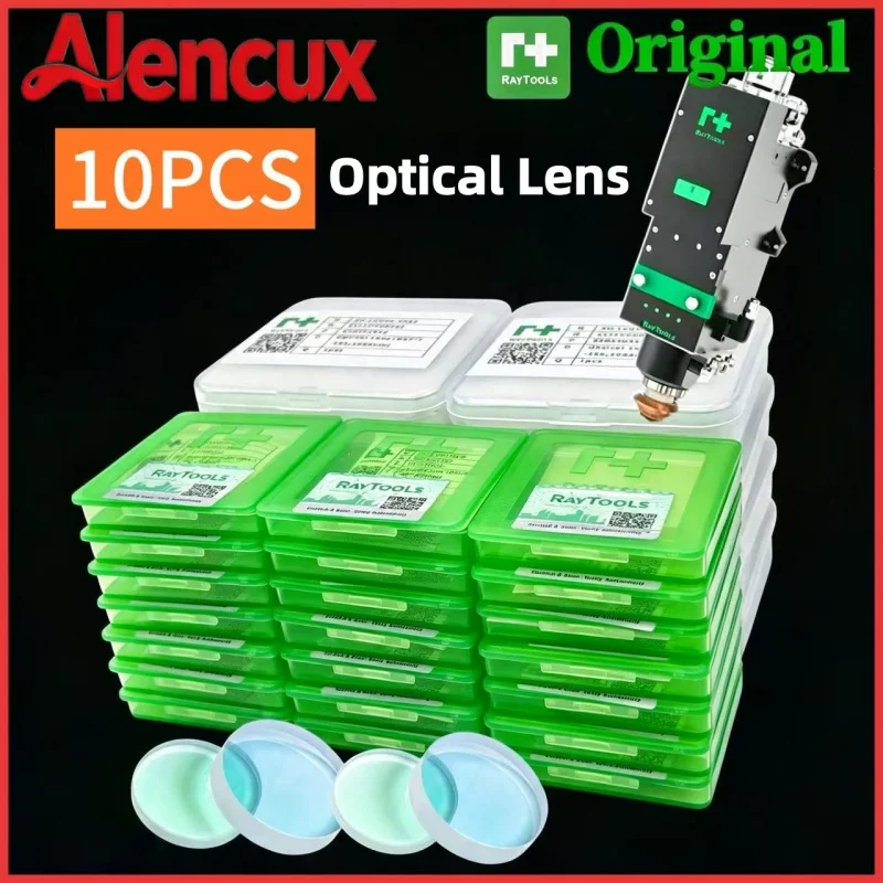 10PCS Raytools Original Laser Protective Lens 27.9x4.1 24.9x41.5 37x7 1064nm for Raytools BOCI WSX Fiber Laser Cutting Head Lens