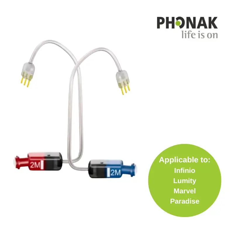 

Phonak Hearing Aid Standard power RIC Receiver (3 Pin) Phonak 5.0 Receivers For Marvel, Paradise & Lumity Hearing Aids