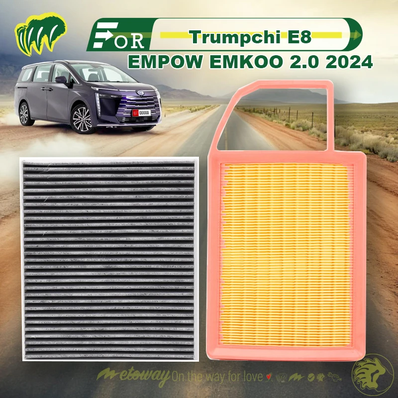 

For Trumpchi E8 EMPOW EMKOO 2.0 2024 Air Conditioner Filter Car Cabin Air Filter Auto Climate Control Gases Replace Accessories