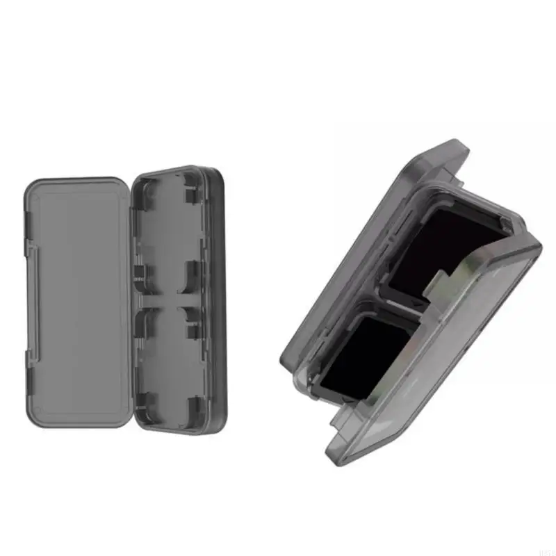 H37B Game Card Storage Case Case Case Case 4 Card Slot Protective Holder Box