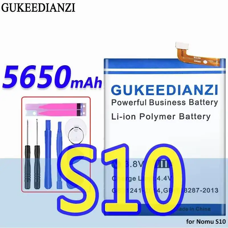 

5650Mah For Nomu S10 Mobile Phone Battery Long Lasting