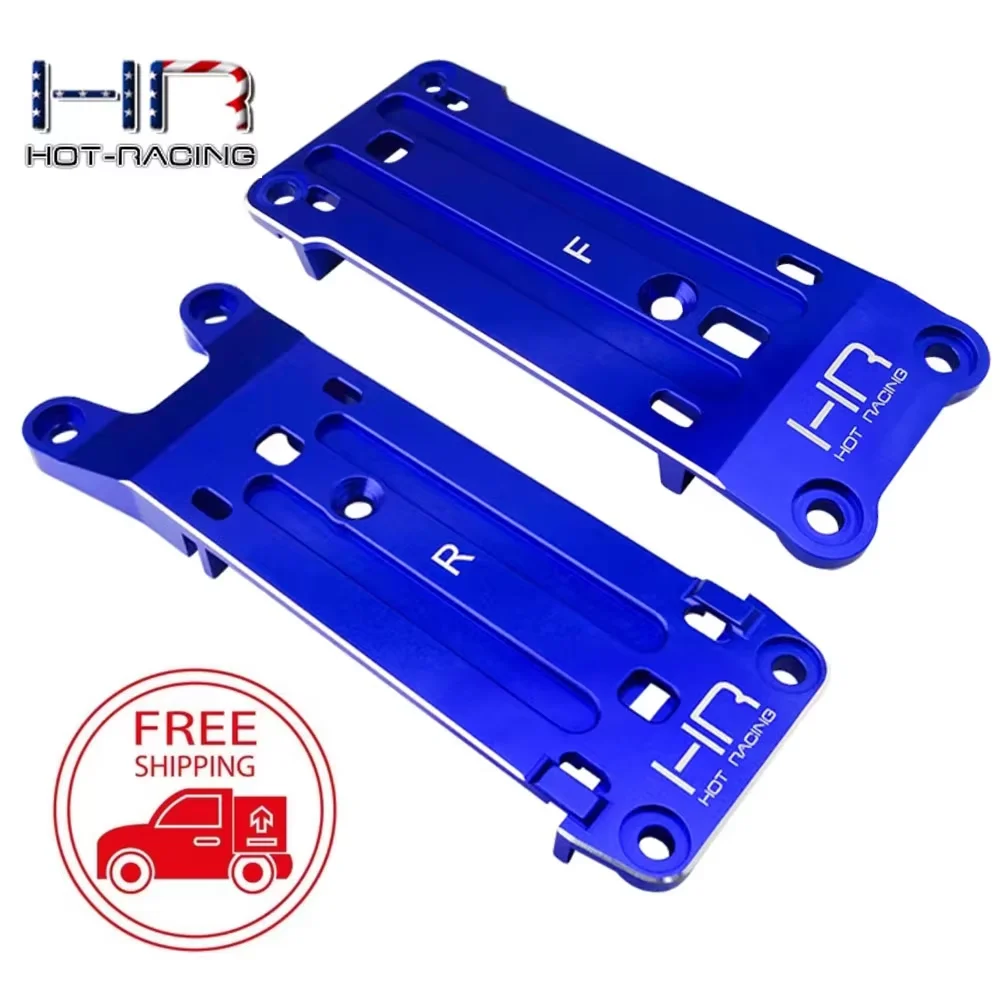 HR الساخن سباق HD CNC الألومنيوم الجبهة أو الخلفية التعادل بار دبوس جبل الذراع رمز ثابت أسفل لوحة TRAXXAS 1:5 X MAXX XMAXX 1/6 XRT 8S #1