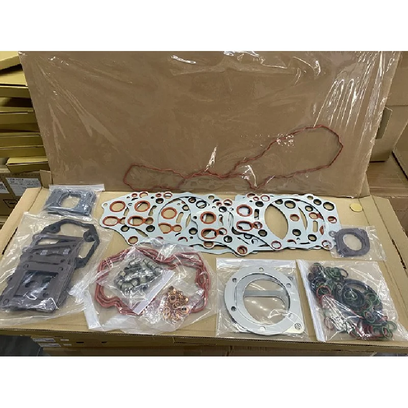 For SA6D170-B Engine 6D170 6D170-2 Lower Gasket Kit OEM 6162-K2-9901/6162-K1-9901 Overhaul Kit