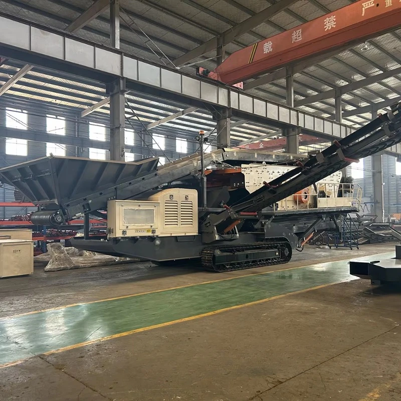 YG Crawler Type Mobile Stone Crusher Track Mounted Mobile Jaw Crusher Cone Crusher for Sale