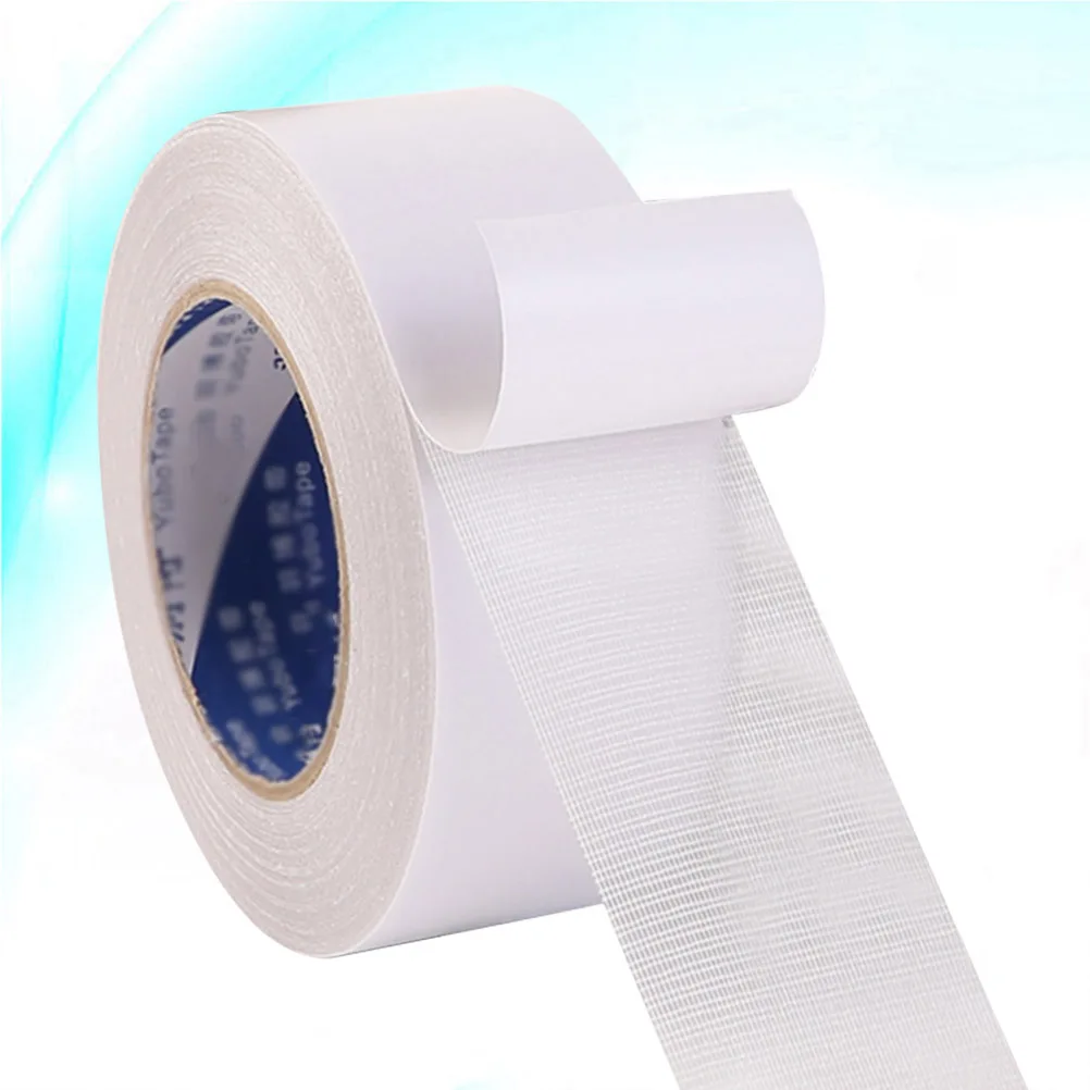 

1 Roll High Adhesion Waterproof Double Sided Cloth Tape For Diy Stage Carpet Floor Sealing Repair Binding Book