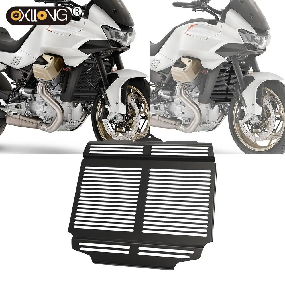 

For Moto Guzzi V100 Mandello S 2023 2024 Motorcycle Radiator Guard Protector Grilles Cover CNC Aluminum Radiator Grill Guard