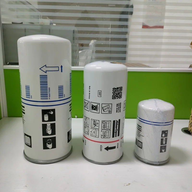 New Screw Air Compressors For Atlas Copco Spare Parts Air Oil Filter Service Kit Fan Air End Dryer Valve Controller Coupling