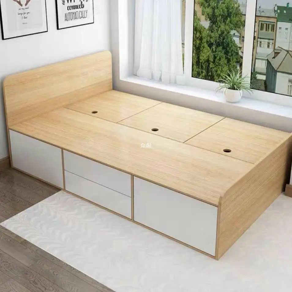 

Small-sized tatami bed bedroom tatami double