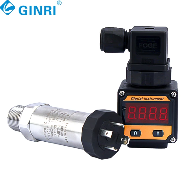 4-20ma  Digital air Water Vaccum Diffused Pressure Transducer Pressure Sensor Transmitters