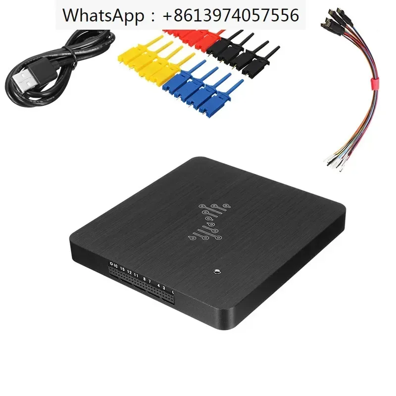 Baru DSLogic U2basic DSlogic Plus Logic Analyzer 16 Channel 400M Sampling Penganalisa Logika Debugging Berbasis USB