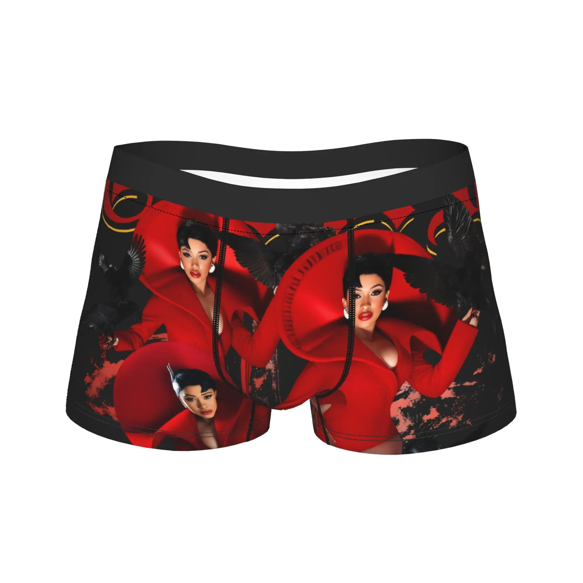 

Cardi B Am I The Drama 2026 Boxer Brief Underwear Quality Men Comfortable Boxershorts Custom Oversize Underpants
