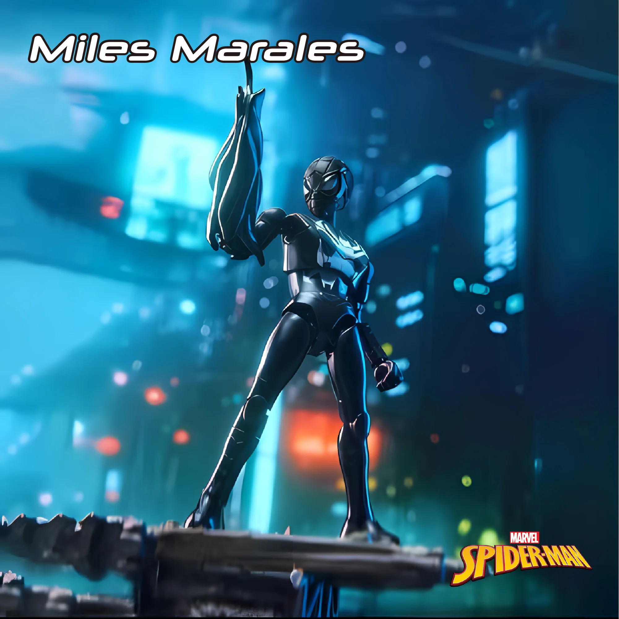 Blokees Galaxy Version Marvel Spider-Man Series Vol.5 Vol.6 ​Ghost Spider Miles Marales Octopus Venom Action Figure Collect Gift - view 6