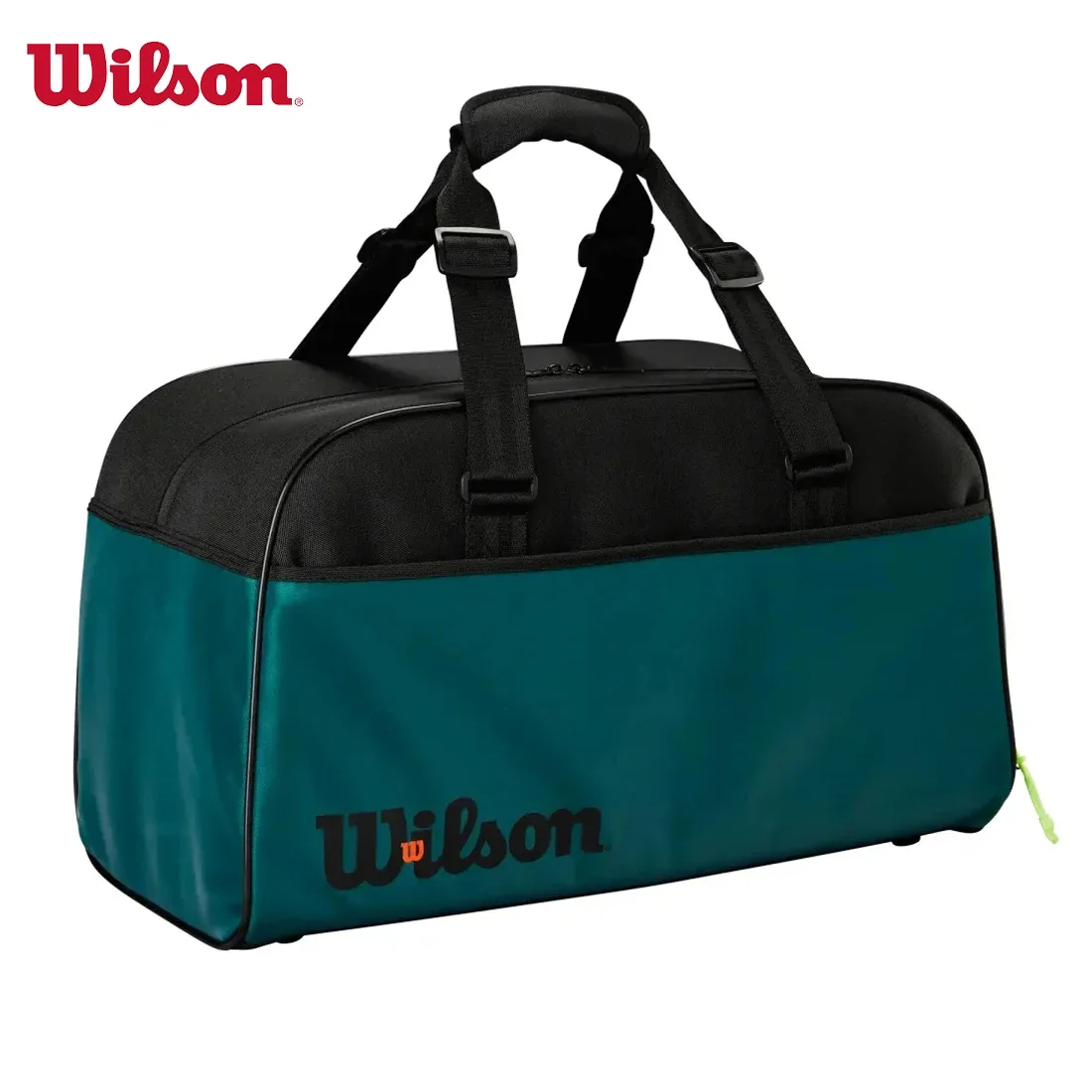 Wilson Blade Super Tour v9 2024 Emerald Green Small Duffel Tennis Racket Bag Court Tournament Tennis Bag Max For 2 Pcs Racket