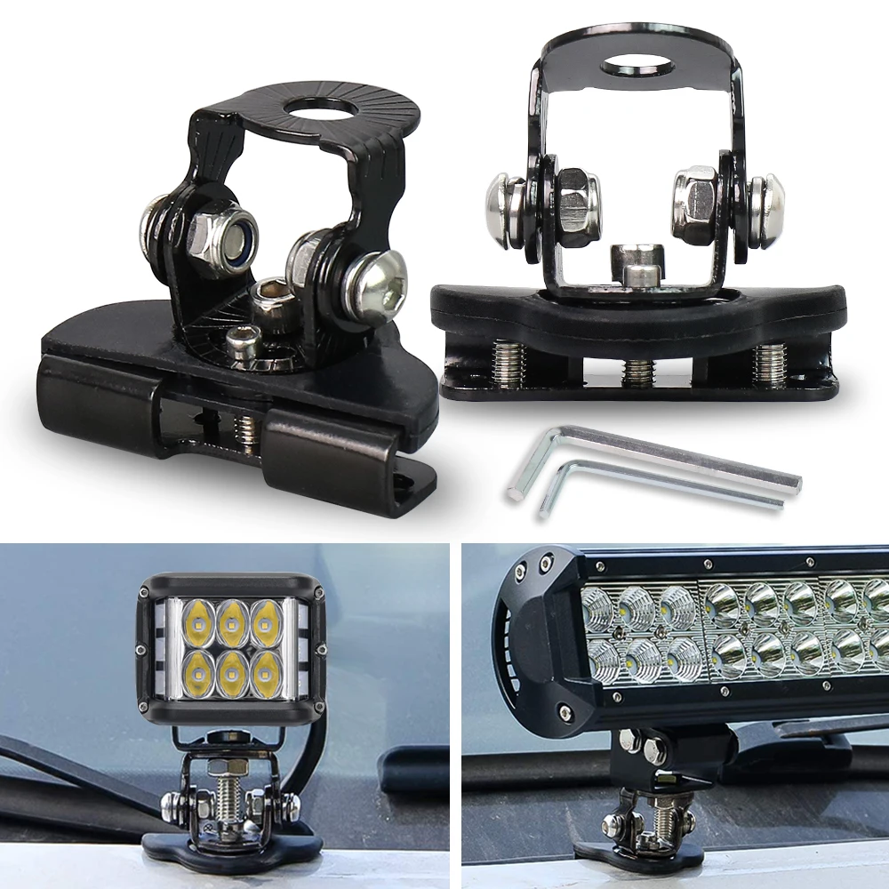 Крепление MOVOTOR кронштейн держатель зажима 2 шт. для рабосветильник внедорожника ATV 4WD универсальная стойка бленда регулируемые монтажные кронштейны