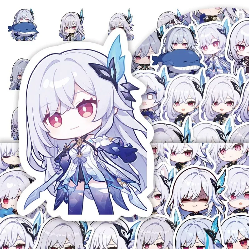 

60 шт./компл. игровые наклейки Skirk аниме мультфильм детские игрушки наклейки DIY наклейка