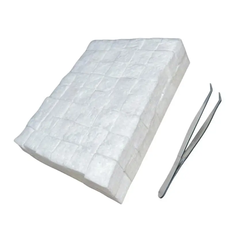 652F 96 Uds fogón sobremesa mecha lana cerámica combustibles bioetanol mecha fieltro carbono aislamiento fibra