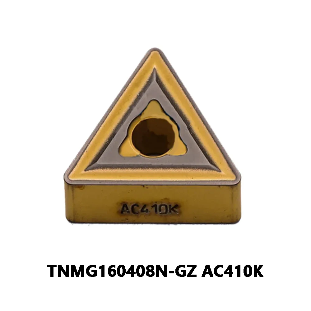 

TNMG 160408 N GZ TNMG160408 N GZ TNMG 160408 N-GZ TNMG160408N-GZ AC410K Original 60° Plates Carbide Inserts CNC Lathe Cutter Cut