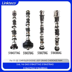 Engine part Camshaft Fit 3.6 L ERB For 11-22 3.6L CHRYSLER JEEP GRAND CHEROKEE RAM DODGE 5184377AG 5184378AG 5184379AG 5184380AG