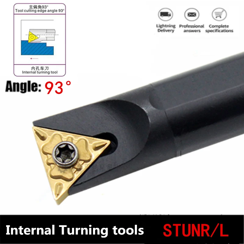 1Pc Internal turning tool S16Q-STUNR16 S18Q-STUNR16 S20R-STUNR16 CNC lathe tool TNMG16 Carbide insert internal tool holder