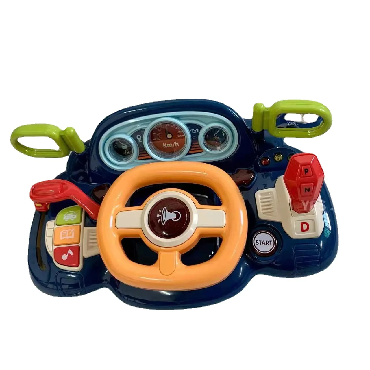 Jouet de volant multifonctionnel pour enfants, éducation précoce, simulation de machine d'histoire, voiture de conduite de modèle