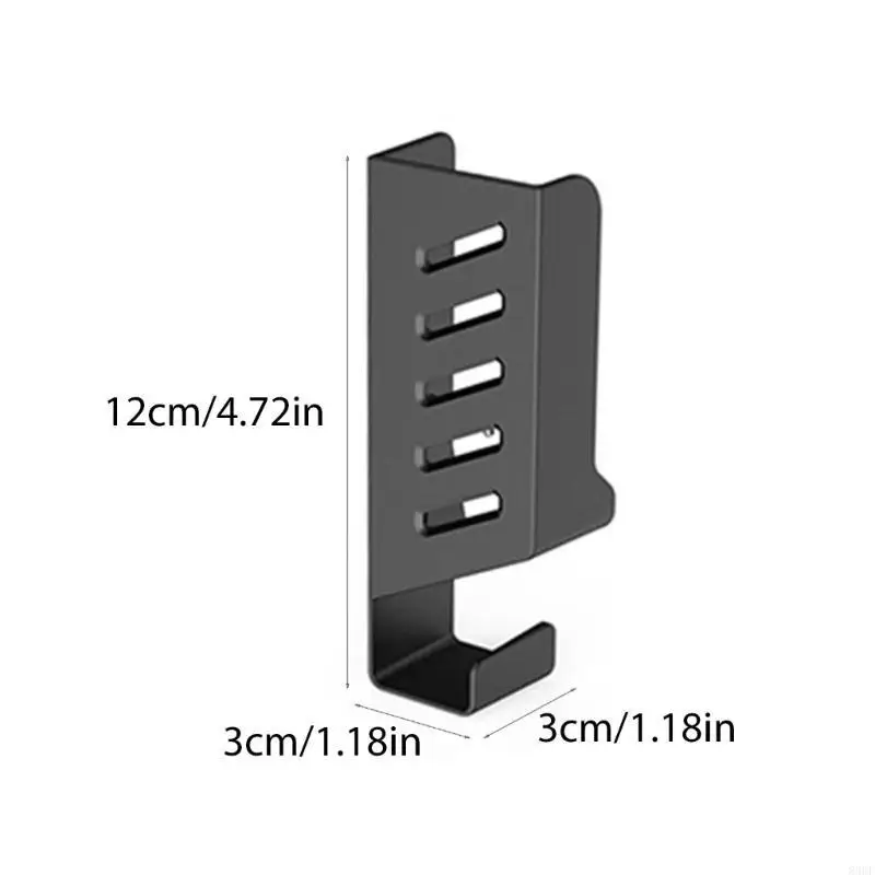 Einstellbarer Tablet -Telefon -Wanddock sicherer mit optionaler Schraubinstallation 83CF