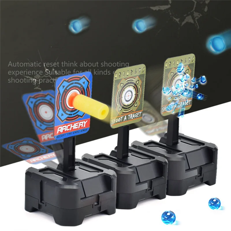 ABHS-Auto Reset Target Kit For Indoor Outdoor Practice Target Range Black, Durable Fine Workmanship