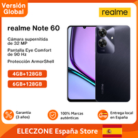 Global Version realme Note 60 Smatphone 5000mAh Battery 90Hz Eye Comfort Display 32MP Rear Camera IP64 Dust and Water Resistance