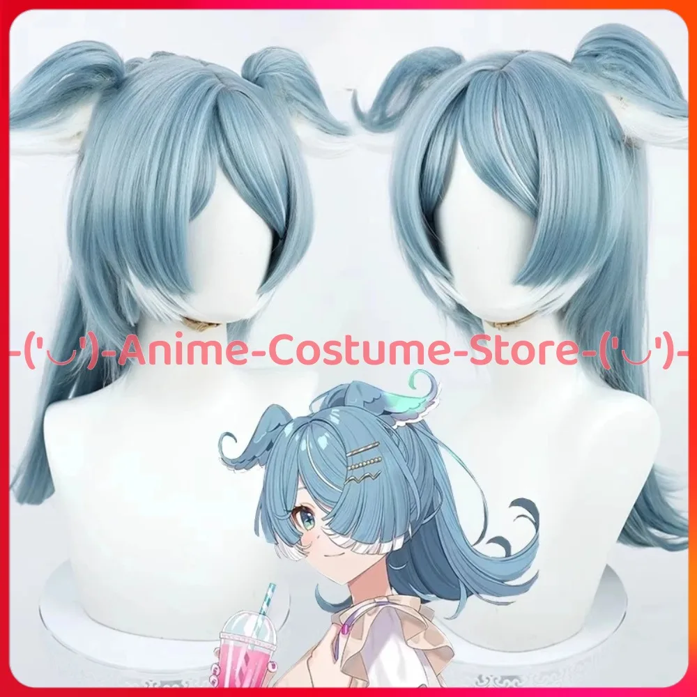 

NIJISANJI EN VTuber Elira Pendora Cosplay Wig Ponytail Anime Game Character Halloween Carnival Party Costume Wigs Synthetic Hair