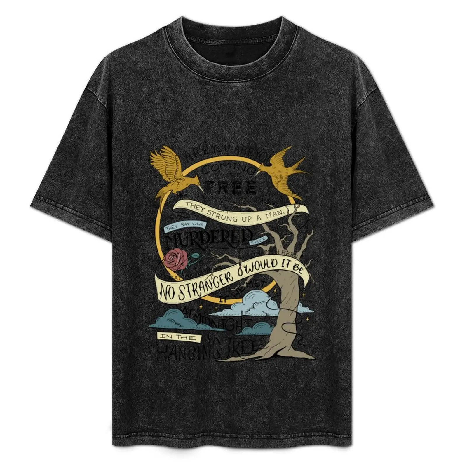 

The Hanging Tree (Colorized) T-Shirt oversized graphic tee cute clothes oversize t-shirts man mens plain t shirts