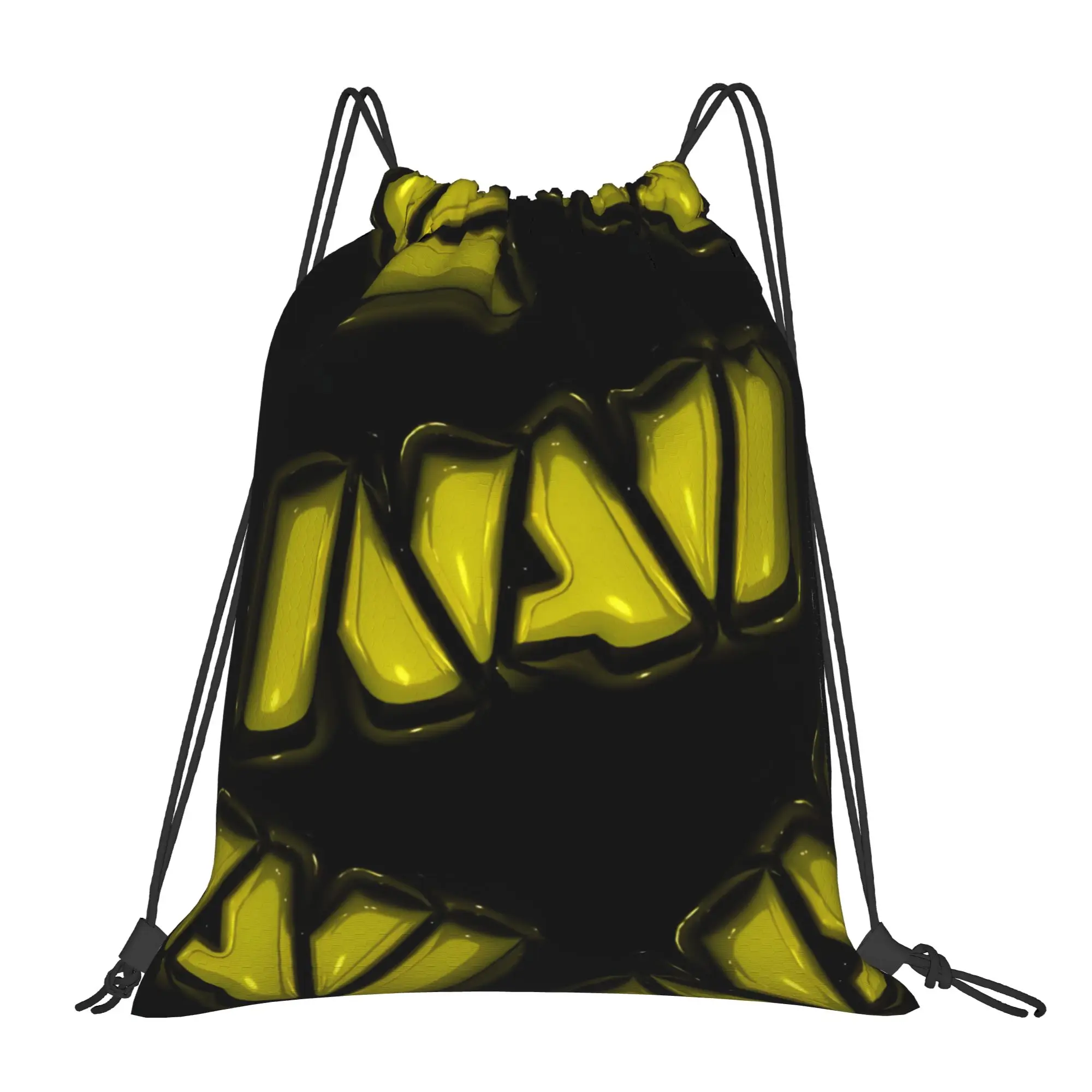 1 pc Ukrainian Esports Club FPS Game Fans Nave Portable Travel Drawstring Bags Storage Backpacks