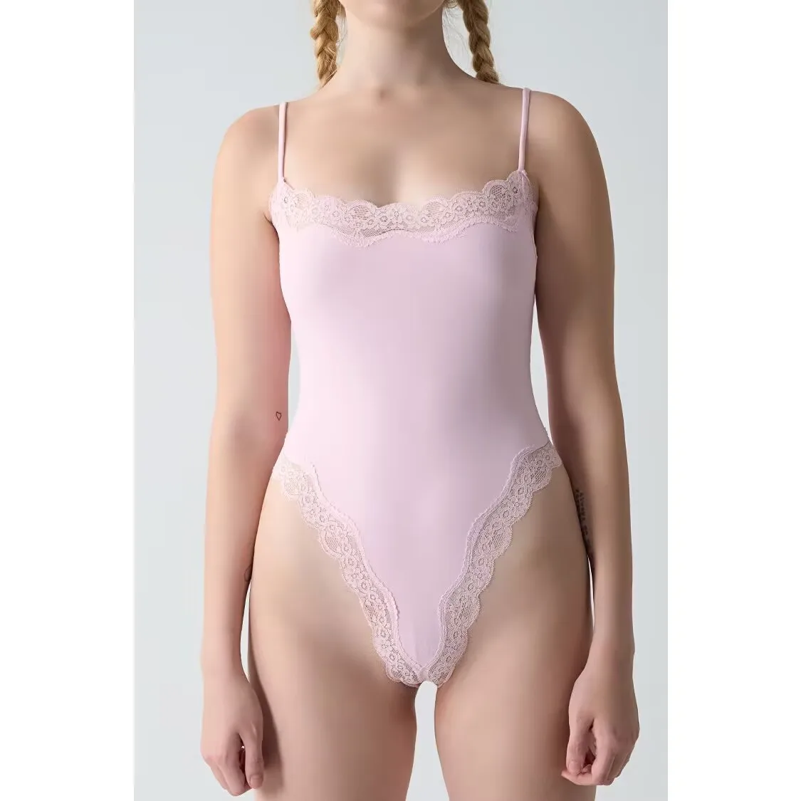 Bodysuit mit Viertelärmeln für Damen, mit Kapuze, Festival, Party, Tanz, Nachtclub, Bühne, Clubwear, trendig, cool, schick, stilvoll, einzigartig, elegant, heiß