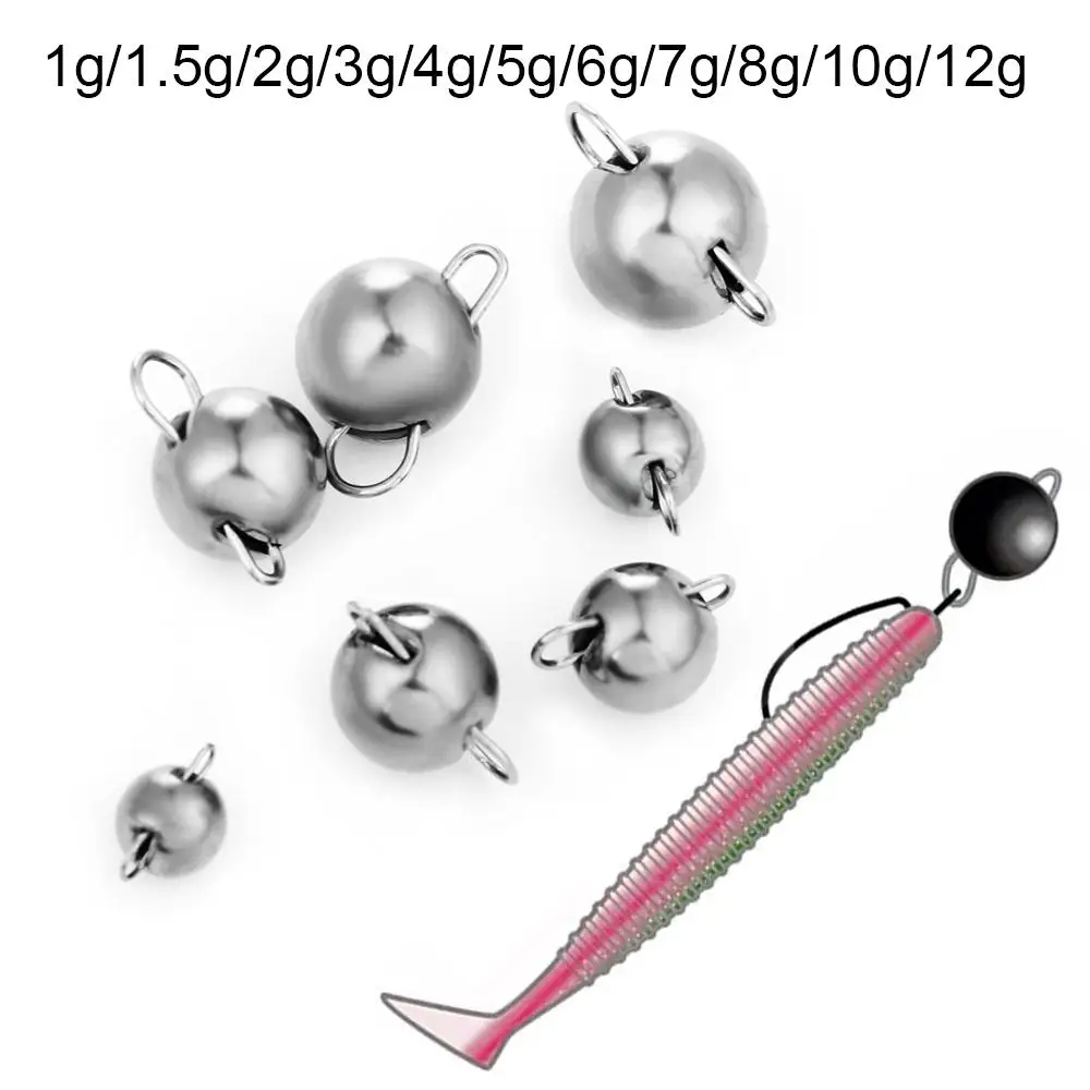 التنغستن رصاصة الغطاسون لصيد الأسماك ، أوزان الصيد ، معالجة الملحقات ل باس ، 1g-12g ، 1 قطعة #4