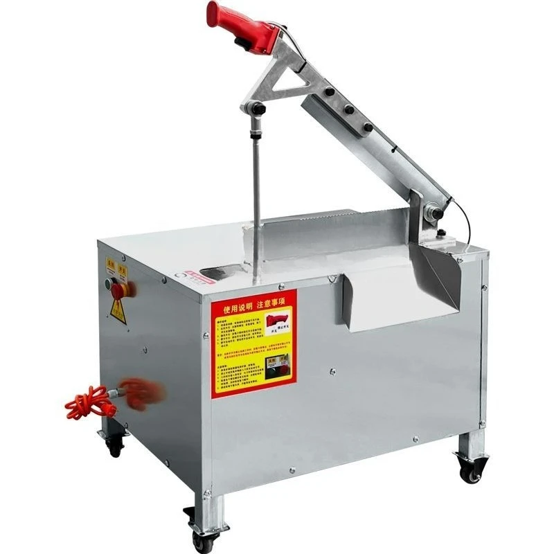 Fully automatic multi-functional pig, beef and sheep ribs, thigh bone, frozen meat hydraulic bone chopping machine