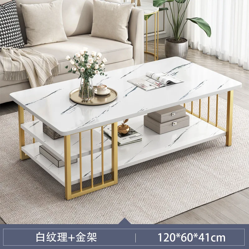 Modern Simple Luxury MDF TV Stand Side Cabinet for Small Living Room Furniture Combination