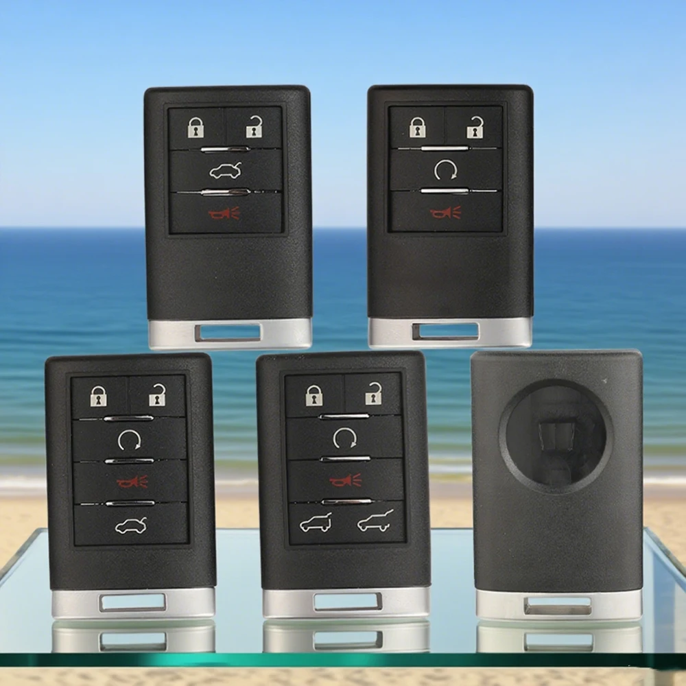 

Jingyuqin флип-чехол для дистанционного ключа автомобиля 4/5/6 кнопок для Cadillac STS CTS EXT ESV 2007-2014, складной автомобильный чехол, замена брелока