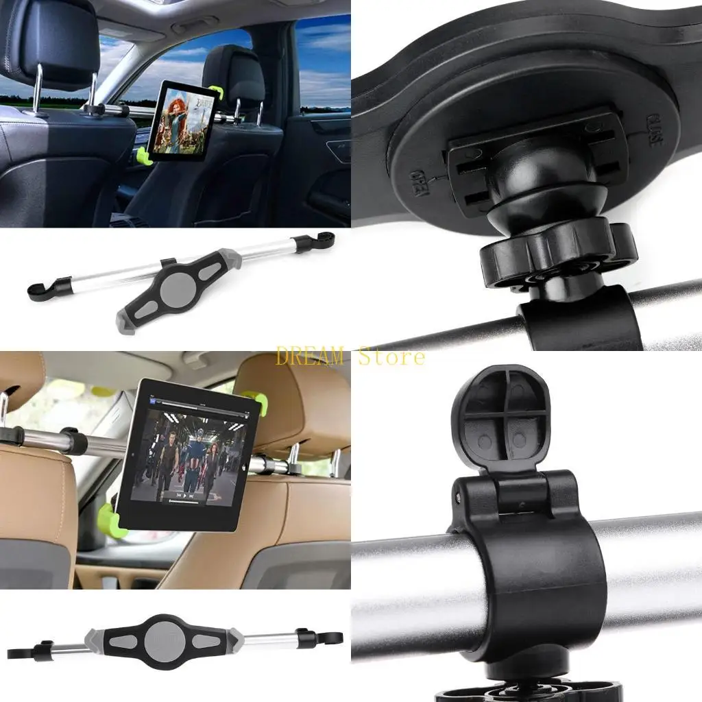 

Универсальная автомобильная спинка из алюминиевого сплава для крепления подставки для сиденья, держатель для планшета 7 "-11" с