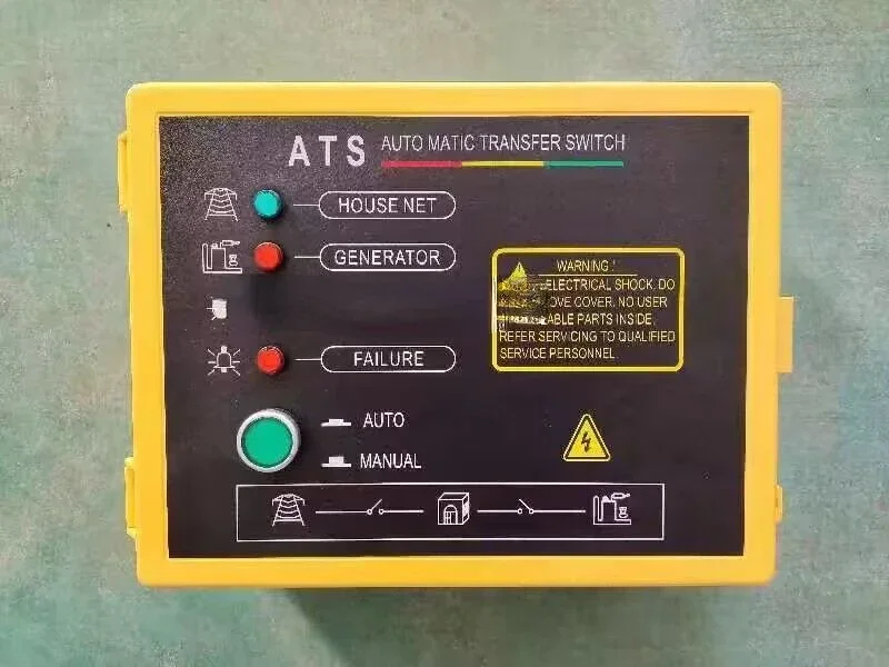 Fast Shipping 5 pins 10kW ATS Single Phase 220V  Generator controller Automatic starting system Auto Start Stop Function