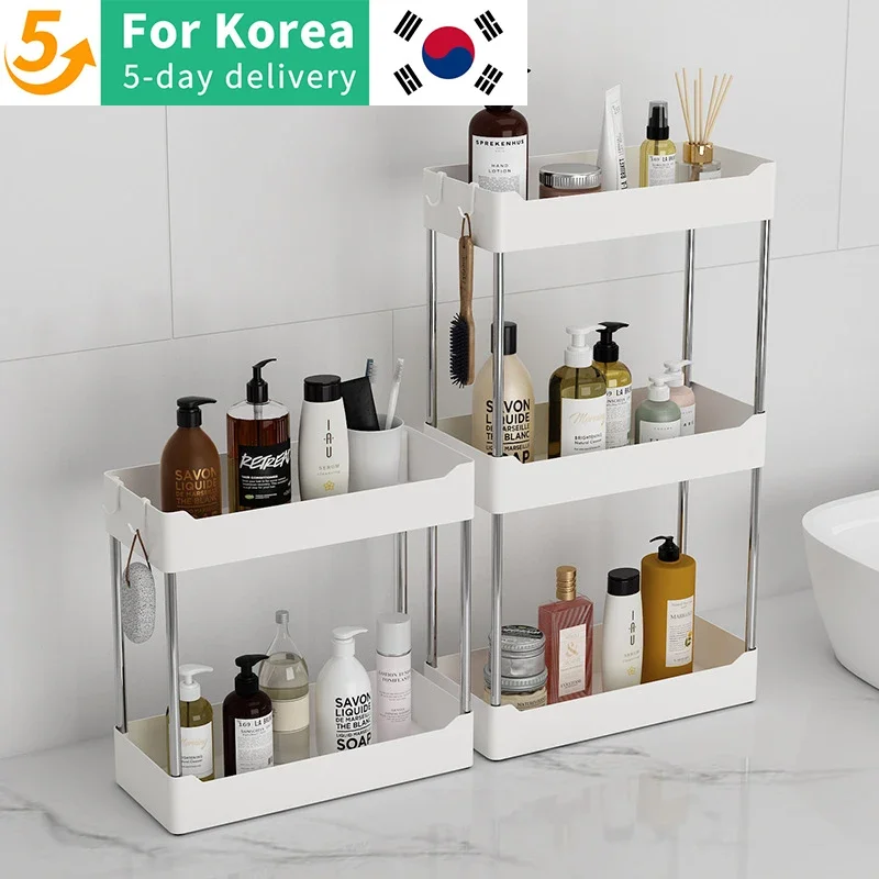 

Premium Kitchen Countertop Organizer Shelf - Sturdy Elevated Spice Rack and Spacious Storage Rack for Efficient Organization