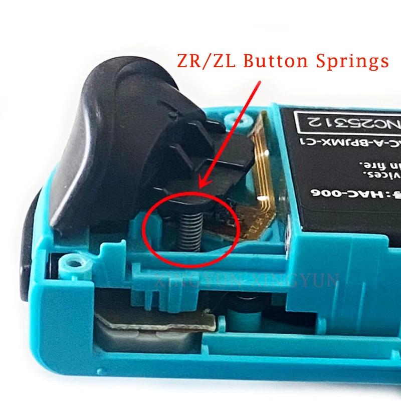 لنينتندو سويتش اليسار واليمين ZL/ZR زر الينابيع للتبديل NS Joy-Con تحكم الينابيع إصلاح استبدال أجزاء