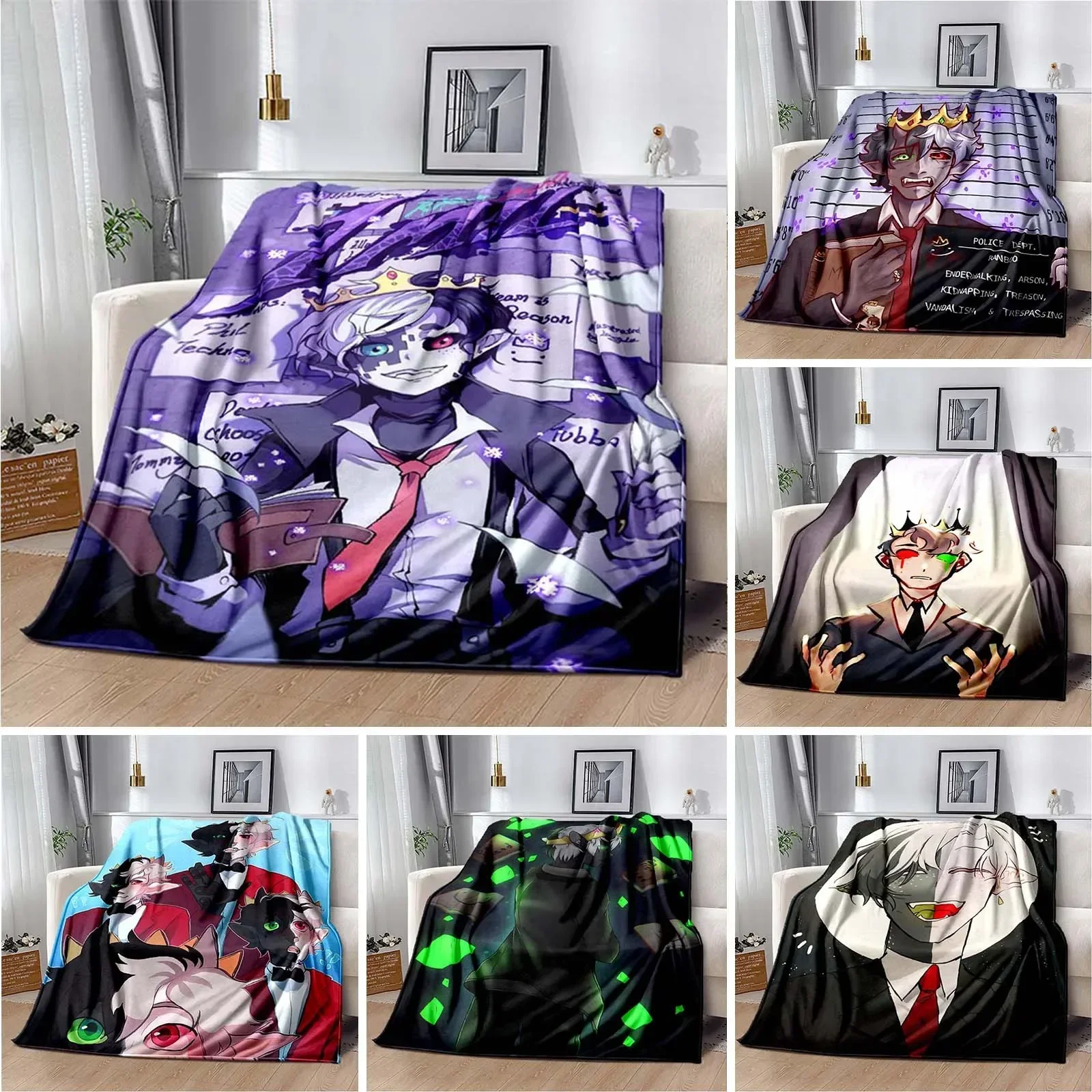 cobertor-dream-smp-ranboo-de-flanela-leve-macio-e-quente-para-cama-sofa